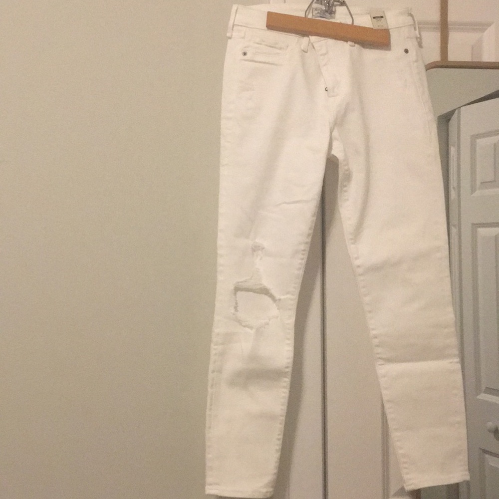 White jeans